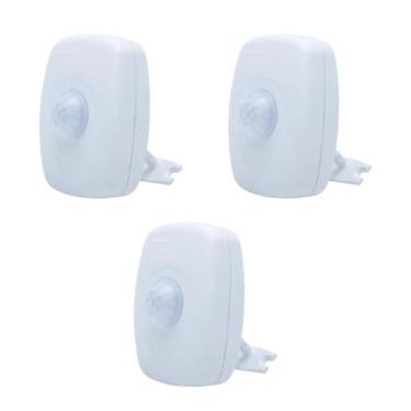 Imagem de Kit Sensor de Presença Sobrepor (Parede/Teto) Lente 360º - QA23M - QUA