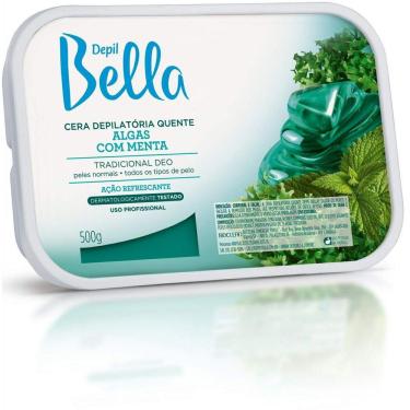 Imagem de Cera Depilatoria Depil Bella Algas C/Menta 500Gr