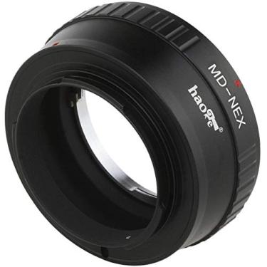 Imagem de Adaptador de montagem de lente Haoge para lente Minolta Rokkor MD MC para câmera Sony E Mount NEX, como a3000 a3500 a5000 a5100 a6000 a6400 a6500 A7 A7R A7S A7II A7SII A7SII A7III A7RIII A9 VG20 VG30 FS7 FS5