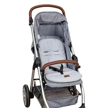 Imagem de Batistela Baby Capa Carrinho Linho Cinza