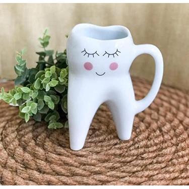 Imagem de Caneca Formato Dente Molar Carinha