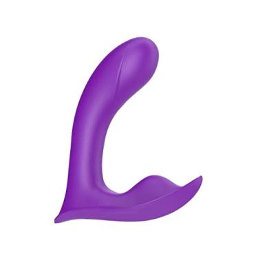 Imagem de Vibrador Feminino 10 Velocidades Estimulador Sexual Com Controle Remoto Estimulador Clitóris e Ponto G Zatla (Roxo)