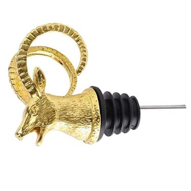 Imagem de Aeradores de vinho de liga de zinco dosador de garrafa de vinho dosador de garrafa acessórios de cozinha para casa, antílope