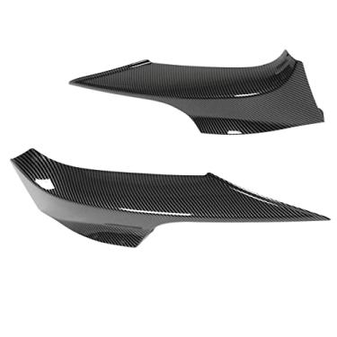 Imagem de Lábio do Pára-choques Dianteiro, Protetor de Pára-choques Inferior Em ABS Durável para 3 Series E92 M Sport Coupe 2006-2010 (Estilo de fibra de carbono)