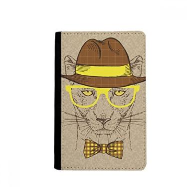 Imagem de Porta-passaporte bonito com estampa de leopardo, capa para cartão, Multicolorido.