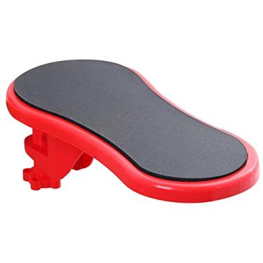 Imagem de Almofada de braço de mesa - Descanso de braço ajustável para mesa - Descanso de pulso de braço de mouse Extensão de desktop Mão Ombro Protetor Placa acoplável Mousepad