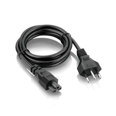 Imagem de Cabo De Força 3 Pinos Para Fonte Notebook