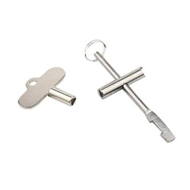 Imagem de ULTECHVO Kit de chaves utilitárias multifuncionais, chave inglesa de triângulo, chave chave chave para radiadores a gás, medidores elétricos, torneiras e travas