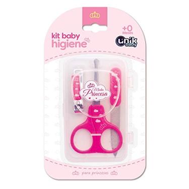 Imagem de Kit Higiene do Bebê com Tesoura Lixa e Cortador de Unhas Princesa.