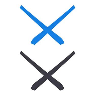 Imagem de Mryok — Substituição para óculos de sol Oakley Keel Blade – Opções, Sky Blue & Black, One Size