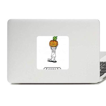 Imagem de Adesivo de vinil para laptop Halloween Monster Pumpkin Horus