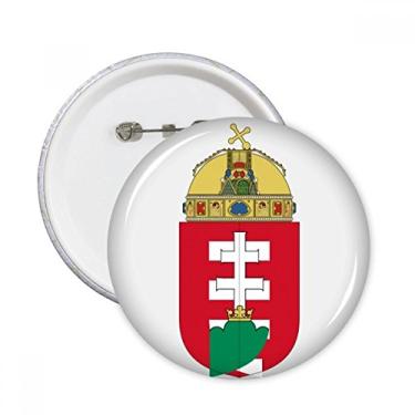 Imagem de Hungria Europa Emblema nacional pinos redondos distintivo botão decoração roupas presente 5 peças