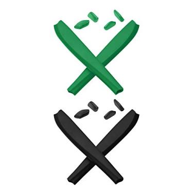 Imagem de Mryok Kit de ponteiras de substituição para óculos Oakley Commit SQ – Opt, Verde escuro e preto, One Size