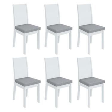 Imagem de Conjunto 6 Cadeiras Athenas Móveis Lopas