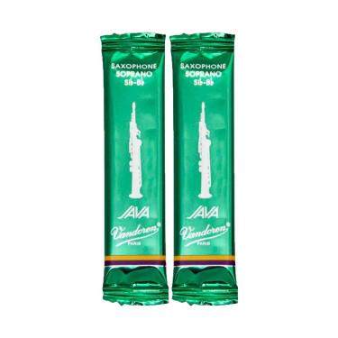 Imagem de 2 Palhetas Vandoren Java Saxofone Soprano Nº 3