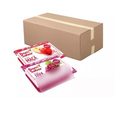 Imagem de Geleia Bom Sabor Morango/uva 15g Sachê 2 Caixas C/288 Sachês