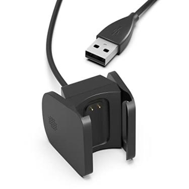 Imagem de Sinoacc Carregador para Fitbit Charge 4 Cabo de carregamento USB de substituição para Fitbit Charge 4 Pulseira fitness de frequência cardíaca 1 m