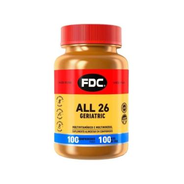 Imagem de Fdc All 26 - Multivitamínico - 100 Comprimidos - Fdc Vitaminas