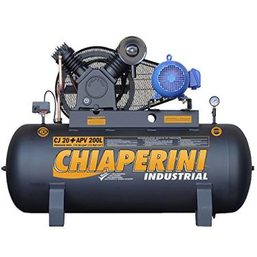 Imagem de Compressor de Ar Monofásico 20PCM 200 Litros-CHIAPERINI-CJ20+APV200L