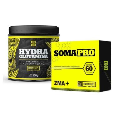 Imagem de Kit Imunidade Básico - Soma Pro 60 comps + Hydra Glutamina 150g-Unissex