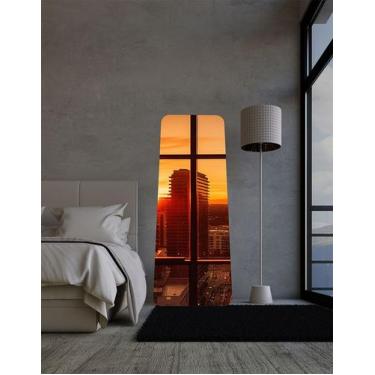 Imagem de Espelho Retangular Grande 150 X 60 Corpo Inteiro Moderno Lapidado Com 