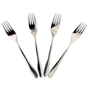 Imagem de Conjunto de Garfos em Aço Inox com 4 Peças - A/CASA - ACASA