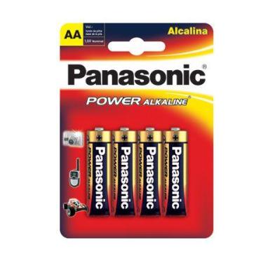 Imagem de Pilha Alcalina AA Blister com 4 LR6XAB/4B192 - Panasonic