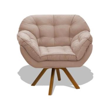 Imagem de Poltrona Miami Cadeira Base Giratória Salão Escritorio Consultório Ama