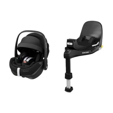 Imagem de Bebê Conforto Maxi-Cosi, Pebble, com giro 360° Pro com base, Essential Black