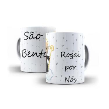 Imagem de Xícara Branca Porcelana São Bento + Caixinha - RYLLO