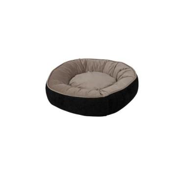 Imagem de Cama Pet Comfy Preto/Rosa 50x50x20cm - Castor