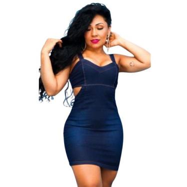 Imagem de Vestido Jeans Liso com Detalhes: Toque de Sofisticação - Fortaleza Jea