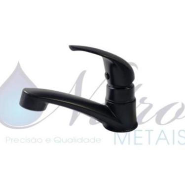 Imagem de Torneira Lavatório Bancada pia cuba para Banheiro Mono Up BLACK - Nitr