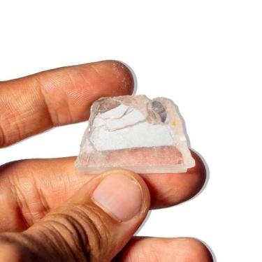 Imagem de Kit 4 Topázio Branco Chapinha Bruto Natural Pedra de 2025 - Cristaisde