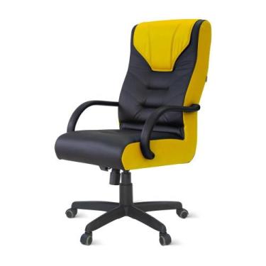 Imagem de Cadeira Gamer Galluzzo Giratória Relax 5033 c/br 0874 PT/AM - Flex cad