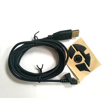 Imagem de Cabo de mouse USB com pés de mouse para mouse Razer Naga Epic Chroma MMO Gaming Mouse