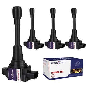 Imagem de Partselect Substituição do pacote de bobina de ignição para nissan altima pacotes de bobina 2007 2008 2009 2010 2011 2012 uf549 para nissan sentra versa cube, para infiniti q70 m56 fx50 qx60 qx70 2.