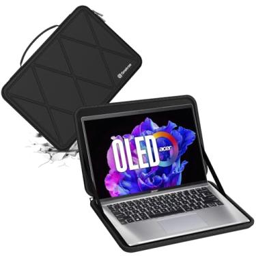 Imagem de Smatree Capa protetora rígida de EVA compatível com laptop Acer Aspire 14 de 14 polegadas, laptop Acer Swift Go 14 de 14 polegadas, série SFG14, bolsa para notebook Acer Aspire Lite 14 AL14-31P-C0S2