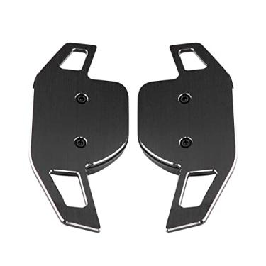 Imagem de Remo de Mudança de Volante para, Alta Resistência, Textura Fosca Antiderrapante, Fácil de Instalar, Lâmina de Mudança de Liga de Alumínio