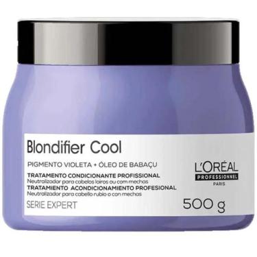 Imagem de Máscara Blondifier Cool Série Expert 500g LOréal Neutraliza Amarelados