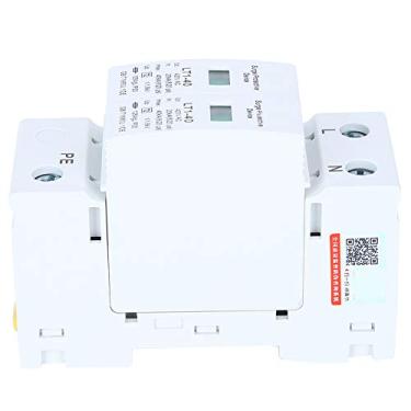 Imagem de 2P LT1-40 Protetor de Surto, Dispositivo de Proteção 20ka 40ka Tensão Classificada 420V Fiação Elétrica 3 Fase 4 Fios, Tiras de Energia
