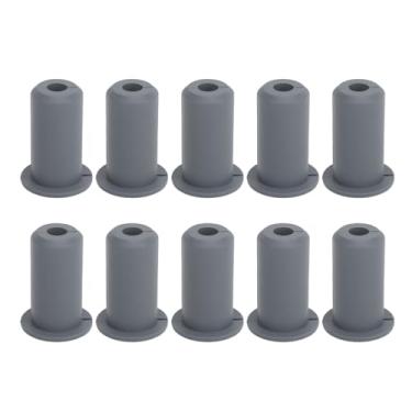 Imagem de Kit de Roteamento de Cabo de 10 Unidades para Starlink Através de Buchas ilhó de Parede para Cabo de Silicone Starlink Alimentação Através de Buchas ilhó de Parede para Cabo da