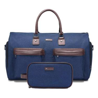 Imagem de Mala De Mão E Nescessaire Executiva Viagem Grande Masculina - Alwy
