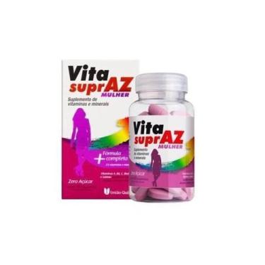 Imagem de Suplemento Vita SuprAZ Mulher 60 Cp - União Química - União Quimica