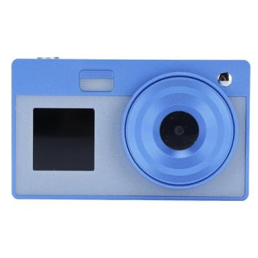 Imagem de Câmera Digital 1080p, Câmera Digital de 48MP e Fotografia Com Tela IPS de 2,8 Polegadas, Zoom Digital 16x, Foco Automático, Chip COMS, para Viagens, Reuniões, etc. (Azul)