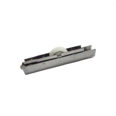 Imagem de Roldana Carrinho Inox Suprema Para Trilho Canaleta U 100kg - RR Inox