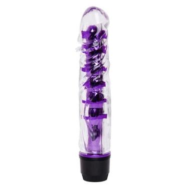 Imagem de Vibrador Translúcido Texturizado para melhor estimulação - Multivelocidade - YOUVIBE (Roxo)