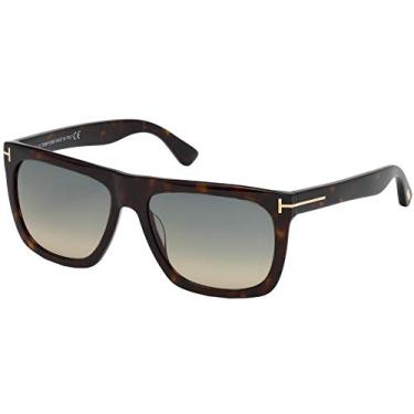 Imagem de Óculos de sol Tom Ford FT0513 Morgan Square, Havana escura, 57-16-140