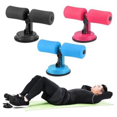 Imagem de Suporte Para Abdominal Com Ventosa Apoiador De Pes Ajustavel - Fitness