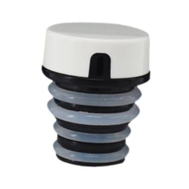 Imagem de Fenteer Bidê portátil para o vaso sanitário acessório de bidê de um orifício idosa à mão, pulverizador de bidê de mão para viagens para caminhadas , Branco